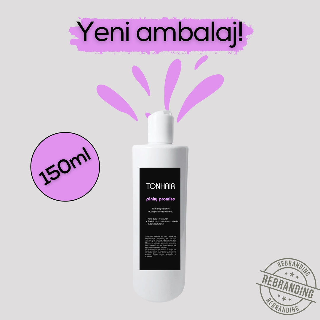 Pinky Promise Düzleştirici Keratin Bakım Kremi (150ml)